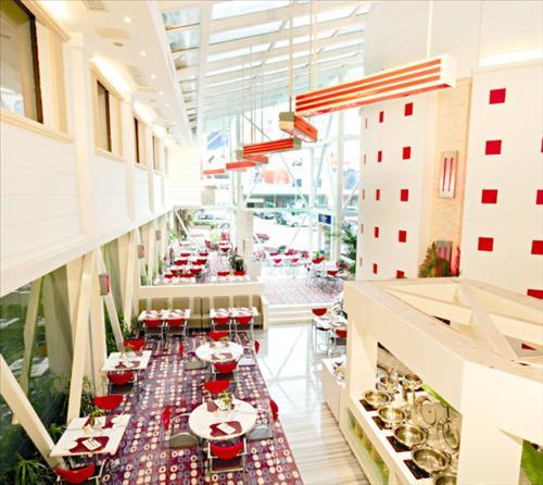 Aile Holiday Hotel Jinjiang  Restoran fotoğraf